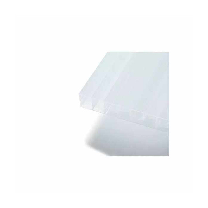 Сотовый поликарбонат 4 мм ROYALPLAST 2-UV ГОСТ белый 2100х12000 мм